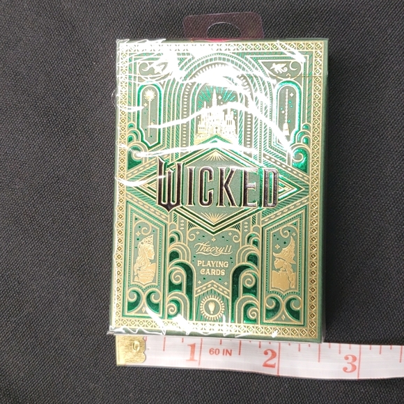 NWT SEALED WICKED WICKED PLAYING CARDS DECK 💚🖤 - Picture 6 of 6